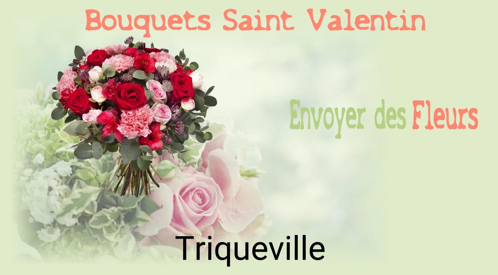 Roses de Saint-Valentin livrées à Triqueville